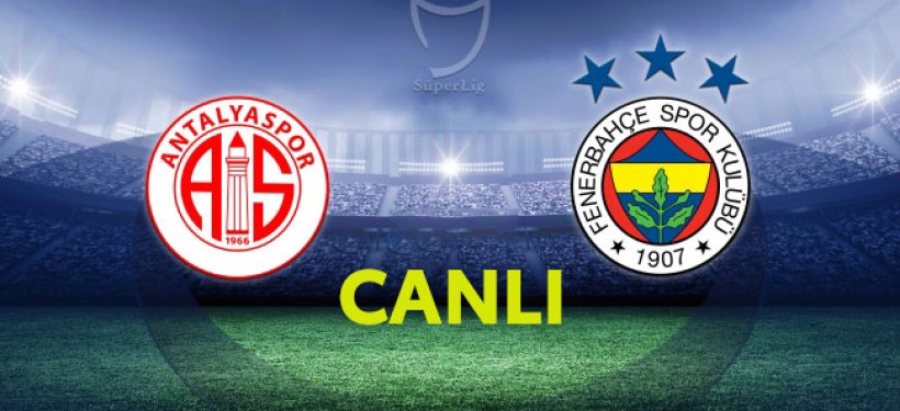 Antalyaspor  Fenerbahçe - Canlı