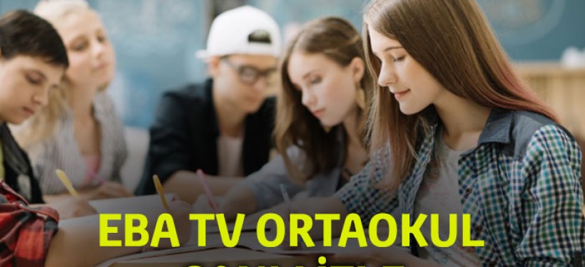 EBA TV Ortaokul Canlı izle