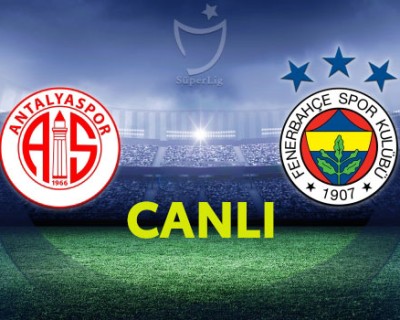 Antalyaspor  Fenerbahçe - Canlı